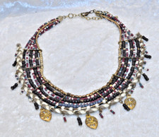 Kette - Collier  - 7 Reihen