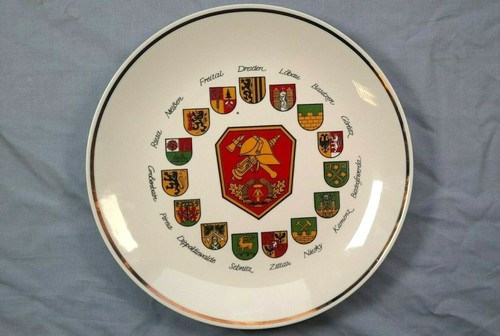 Ddr porzellan feuerwehr - porzellan,