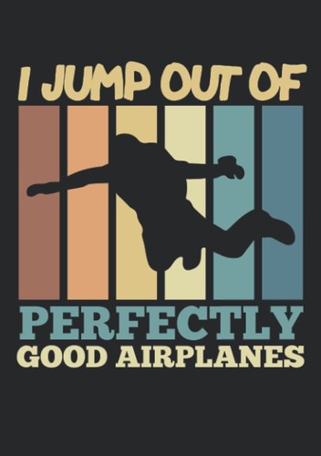 Skydiving spruch notizbuch - skydiving,