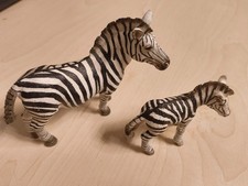 Schleich Zebra Stute & Fohlen