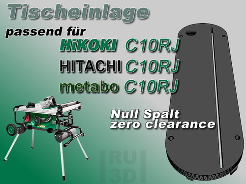 Tischeinlage einlage hikoki - tischeinlage,,