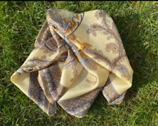 Loredano Tuch Seide Tuch Scarf Scarve Seidenschal Foulard Schal 77x 77 cm