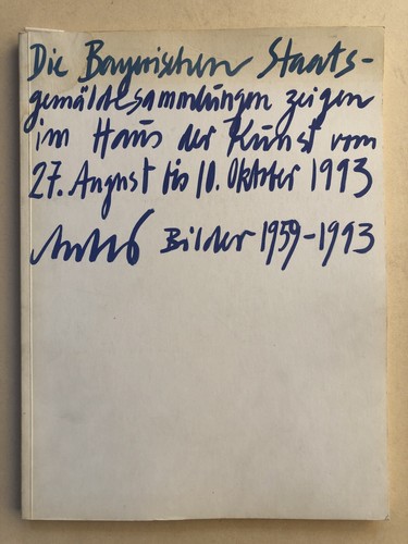 Horst antes bilder - antes, 1959-1993