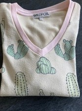 Wildfox Damen Pullover in Gr. S grün rosa