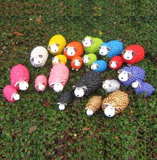 Lustige bunte schafe farbige - lustige,