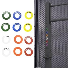 12x Langhantelmarkierungen