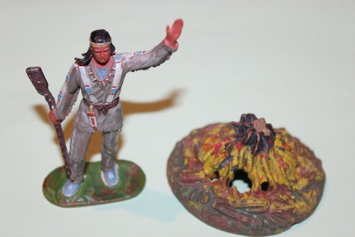 Elastolin winnetou figur - elastolin,