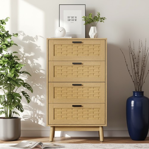 Rattan kommode schubladen - rattan-kommode,