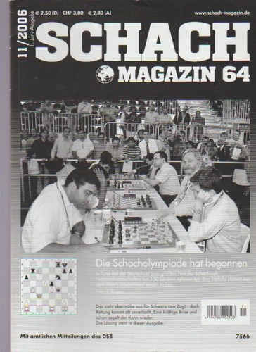 Schach magazin 2006 - schach, 11/