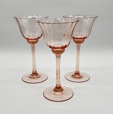 3 Antike Weingläser Uranglas