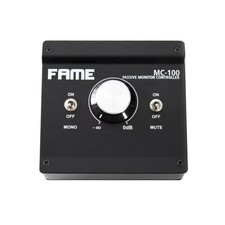 Fame Audio MC-100, Passiver Monitor-Controller, XLR/TRS, 3,5mm Anschlüsse