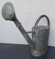 Dekorative große Blech Gießkanne mit Sprenzer Sammler Restaurationsobjekt