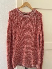 CRUCIANI Pullover Herren größe 50 (IT), Farbe rot, 100% Baumwolle