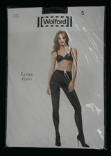 Luna tights wolford black - wolford,
