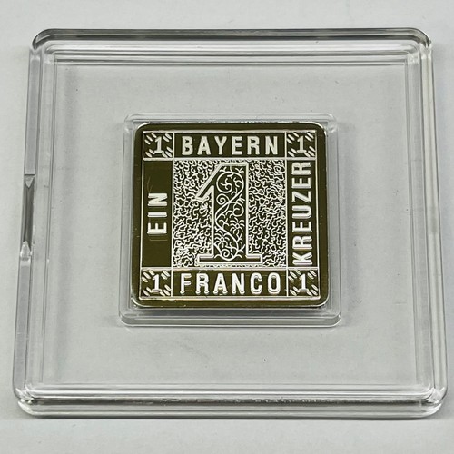 Silber briefmarke bayern - silber-briefmarke,