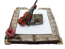 Notizblockhalter aus Keramik