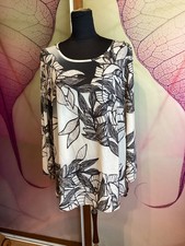 Festliche Tunika Bluse Gr. 48 Italy Mode neu 