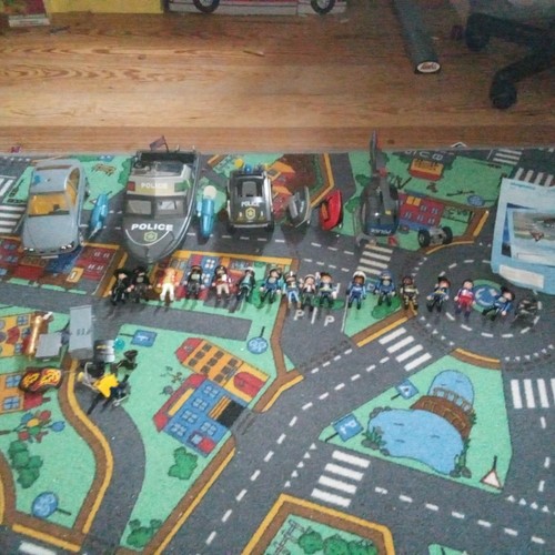 Polizei set 3002 mit boot - 3002,