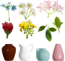 Kühlschrankmagnete Mini-Vase 3D-Vasen Magnet Küche Büro Dekoration