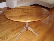 Esstisch, oval aus Eiche