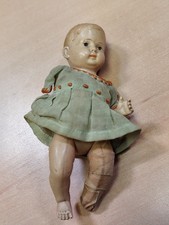 Puppe Celluloid Zelluloid MARKE? HINTEN AUF RÜCKEN ca. 15cm MK5