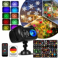 LED Laser Projektor Garten Licht Weihnachtsbeleuchtung Deko Party Draußen Garten