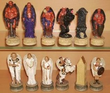 Schach Figuren Himmel Höhle