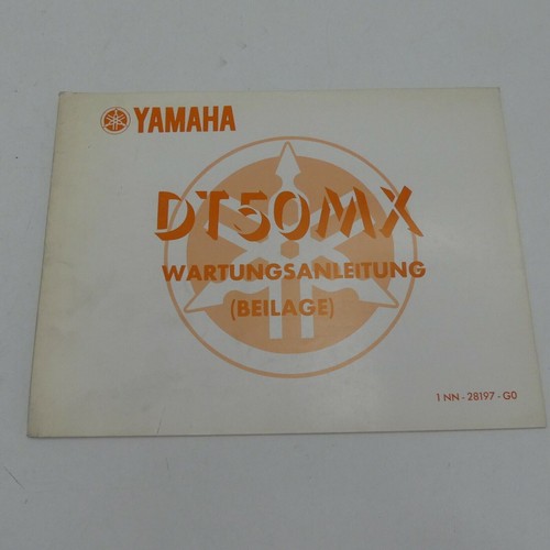 Original yamaha mx - dt, 50