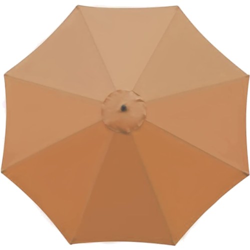 Markttisch-Regenschirm-Überda