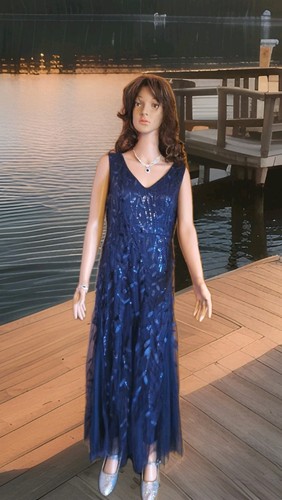 Elegantes abend ballkleid - elegantes, abend-/ballkleid