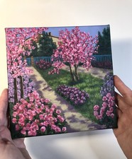 Ölbild Frühling Gemälde