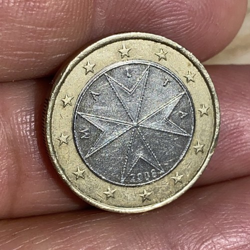 Euro münze malta 2008 mit - euro,