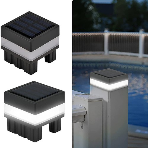 Pfosten lampen solar - 2x,