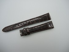 ROLEX Lederarmband Vintage, 17 mm, Armband, Strap, Bracelet, NOS