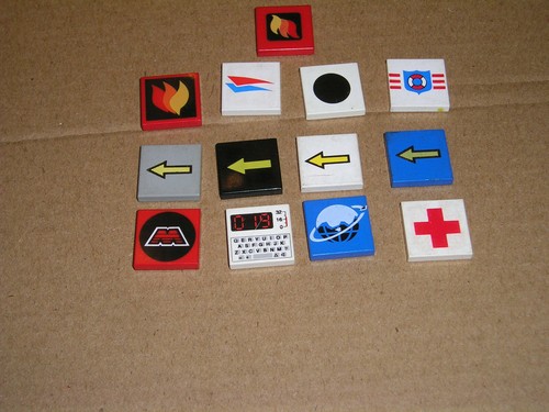 Lego fliesen 2x2 bedruckt - lego,