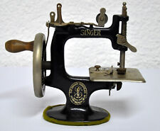 SINGER Nähmaschine klein antik Handkurbel