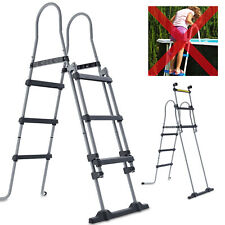 Poolleiter Leiter Stahl 100kg 107cm Pool Sicherheits Einstiegs Treppe ID 4274