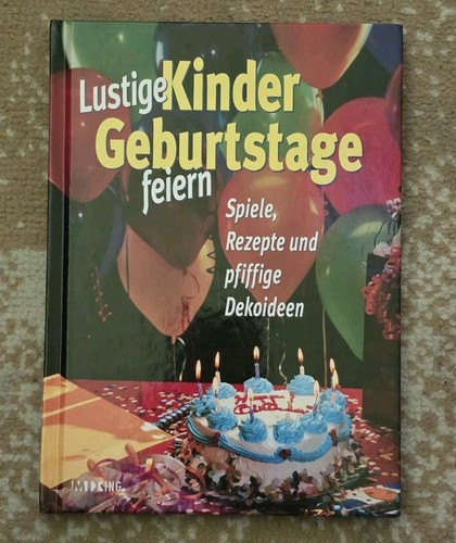 Buch lustige kindergeburtstage - buch,