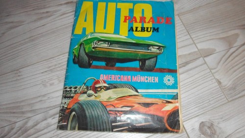 Auto parade sammelbilder album - auto,