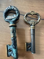 2x Vintage Messing