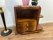 Art Deco Schrank Vintage Anrichte Wohnzimmer 30er Jahre Nachttisch