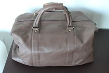 Reisetasche, Leder, braun - neuwertig