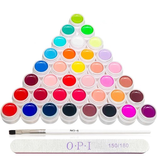 Nagellack set farben gel - uv, 36