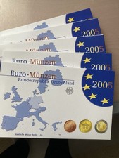 Euro Kursmünzensatz BRD 2002