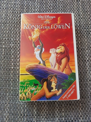 Der könig löwen vhs - vhs, mit