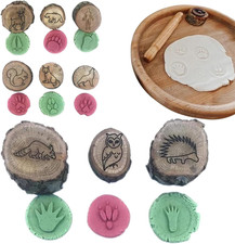 Tierabdruck Stempel Set