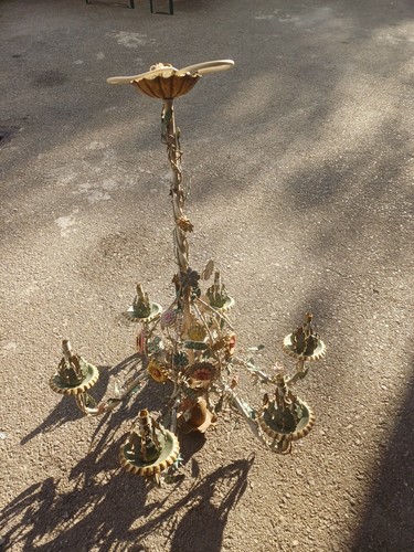 Vintage lampe leuchter - lampe,