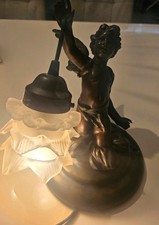 Antike Engels wandlampe