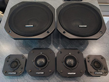 VISATON CAR HIFI * 3-Wege Megasystem 80er/90er * VINTAGE * 1988 * TOP