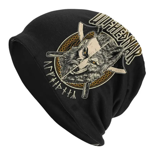 Wikinger beanie berserker wolf - wikinger,
